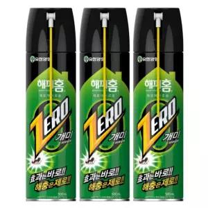 해피홈 개미약 개미퇴치약 에어로솔 500mlx3개 개미 제거 스프레이 약 방역