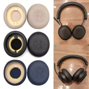 이어캡 이어폰 고무캡 Jabra ELITE 45H Evolve2 65 헤드셋용 폼 이어패드 이어 패드 스폰지 쿠션 커버