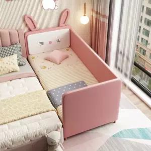 연장 침대 확장 칸막이 보조침대 사이드 안전 180x50cm 가드레일