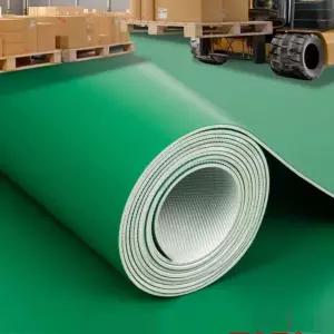 PVC 장판 롤장판 공장 2x5m 고무 두께1.2mm 창고 바닥 욕실 미끄럼방지