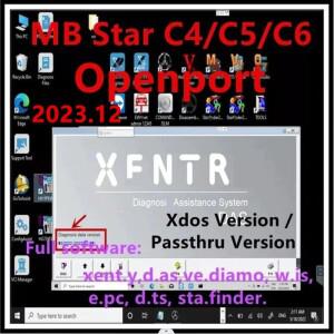 최신 .12 Xentry 소프트웨어 원격 설치 및 자동 진단 도구 MB STAR SD C4C5C6 openport용 DT.S WI.S EP.C