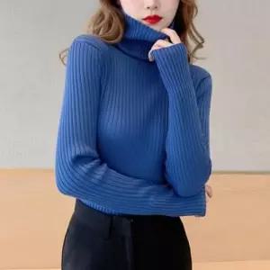 여성 소프트 기모 목폴라티 LK-T003 5컬러 골지