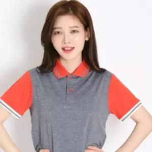 FGS/냉감티/쿨티/단체티/스판덱스 티공장* 배색T반팔/KU-4040 *공장직영