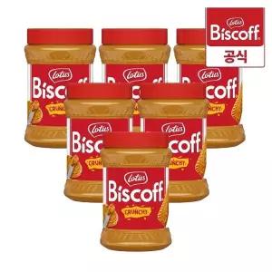 로투스 비스코프 스프레드 크런치 380g(PET) 6개