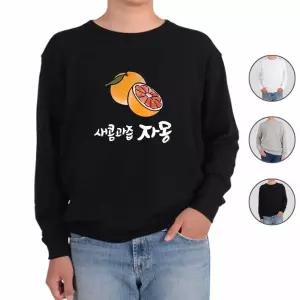 맨투맨 전색상 과일이야기 자몽 프린트셔츠 fhy19StH