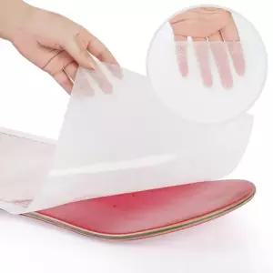스케이트 보드 스티커 스쿠터 롱 용 투명 접착 사포 방수 더블 로커 보호대