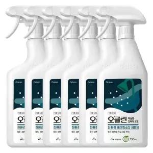 무궁화 오클린 욕실용 다목적 세제 750ml X 6개