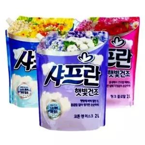 샤프란 플로랄 핑크 허거블 머스크 실내건조 햇빛건조 코튼 핑크플로랄 2L