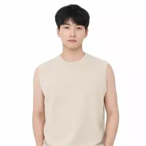 [리미드] 남성 리브드 크루넥 니트 베스트 5C-VEA-Q022