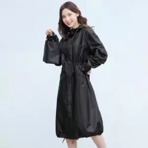 레인코트(L) 남녀공용 트렌드 바람막이 (블랙)