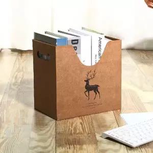 문서보관 EU97CT10 크라프트 서류수납박스 크라프트보관함 사각형문서상자