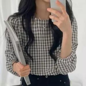 여성 셔츠남방 봄가을 캐주얼 블라우스 러블리 체크