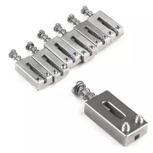 OOAF442 Stainless 새들세트 스랫 기타들악기부품 기타들 악세서리 소품 조립 용소품 관리