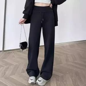 배기팬츠 루즈핏 면바지 일자 스판 코디 밴딩바지 면