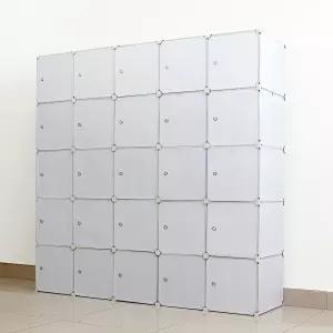 생활정리 리 화이트 선반 옷장(183x183cm) DIY 옷수납장 리빙아이템