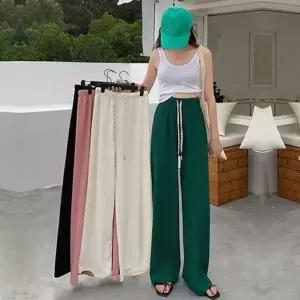배기팬츠 밴딩바지 배기 세미 여자바지 면바지 신상
