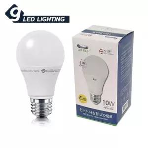 [룽스_63]건식10W LED전구 컨버터 내장형 다마 형광등색