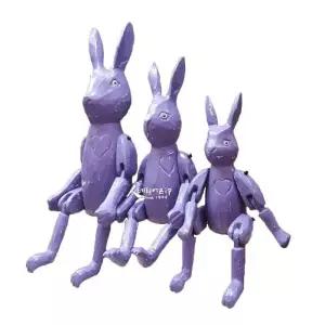 [룽스_63]토끼관절인형 결혼기념일선물 중 목각인형