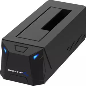2.5인치 또는 3.5인치 HDD SSD [지원 UASP] (ECUBLB)용 SABRENT USB 3.0 to SATA 외장 하드 드라이브 도킹