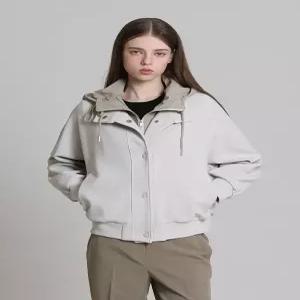 [보니스팍스][보니스팍스(Bonispax)] 후드배색 저지 점퍼 (택가격 299000원)