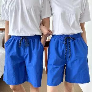 휴양지 해변 팬츠 패션 커플바지 츄리닝 웨어 여성 시밀러룩 [mFD3F34]