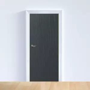 헤라증정 우드 현관문시트지 시트지 다크그레이 문리폼시트지