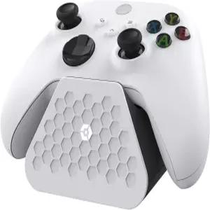 Xbox Series X/S/One용 BASEKAMP SOLO 충전 스테이션 도크 - 공식 컨트롤러 배터리 포함 스왑 가능한