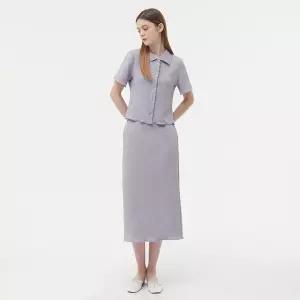 H라인 트임 스커트 PQ2WS562