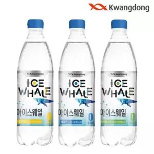 광동 아이스웨일 플레인 500ml 20개 플레인 레몬라임/단체/활동/여행/기차/등산/물놀이/캠핑/바베큐/탄산수