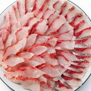 국내 자연산 보리숭어회 300g 남해안 숭어회 필렛