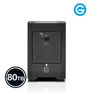 [WD공식총판/우체국] G-RAID SHUTTLE4 80TB 외장하드 4베이,USB-C, 썬더볼트3