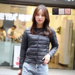 [하프클럽/]여성 슬림핏 경량  패딩 세가지 색상