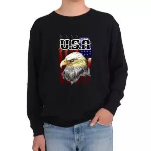 기모맨투맨 흰머리독수리 American Eagle 미국상징 USA그림 다양한 색상