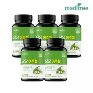 [메디트리] 당당 여주정 5병 450정 대용량 국산 여주환 건강 카란틴 고함량