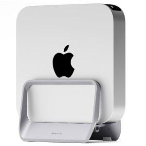 AFOOYO Mac 미니 스탠드 ABS 수직 홀더 2010 M1 M2 M4 용 핏 노트북 및 PC(그레이)와 호환 가능