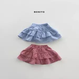 돌아기 스커트 여아 치마 유아 데님 면 여름 80 90 아동 주니어 샤베트캉캉스커트