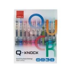 동아 XL93XW73 Q노크 중성펜 10색 세트