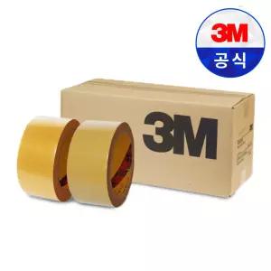 3M 박스 포장 테이프 372KS 48mmX40m 50개입 투명 미색 OPP