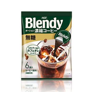 AGF 블랜디 포션 커피 무가당 6개입