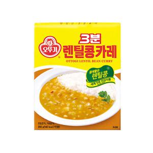 3분 렌틸콩카레 200g