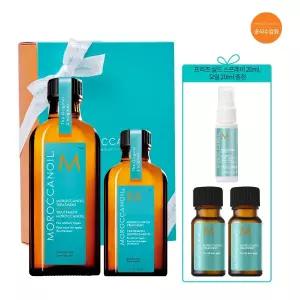 [모로칸오일](센텀시티점)[공식수입원] 패밀리 세트 오일 트리트먼트 100ML+50ML+20ML( 각각 펌핑기포함...