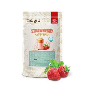 메가커피 까로망 딸기라떼 파우더 1kg