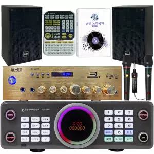 금영KMS-S800 가정용반주기풀SET 악보표출 노래교실 최신곡 5만여곡 [KMS-S800 BKM SET_무선MIC2_리모