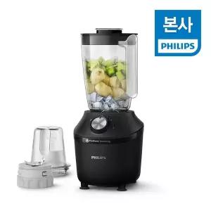 [필립스] 3000 시리즈 블렌더/믹서기 HR2191/21 블랙 다지기 구성