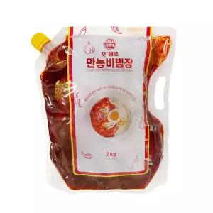 오뚜기 오쉐프 만능비빔장 2kg/1개