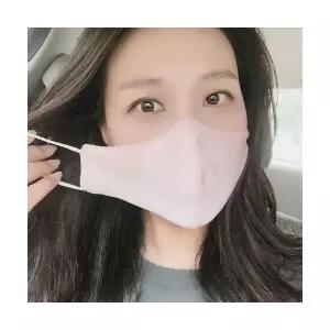 풍기 인견 마스크 여름 천마스크 얇은 검정 블랙 패션 꽃무늬 무지 입체 빨아쓰는 국내생산