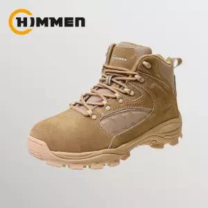 힘맨 6인치 안전화 HM-336N 사막화 밀리터리 소가죽