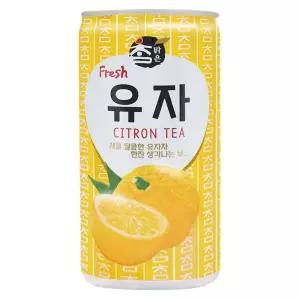 참맑은 유자 175ml x 30캔 음료수 캔음료