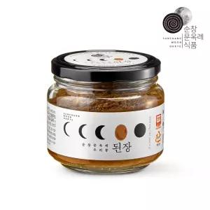 된장 450g 유리용기 순창문옥례 우리콩 100% 국내산 재래식 명인 된장 소포장
