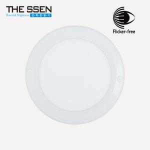 더쎈 LED 6인치 슬림 엣지 12W 직부등 플리커프리